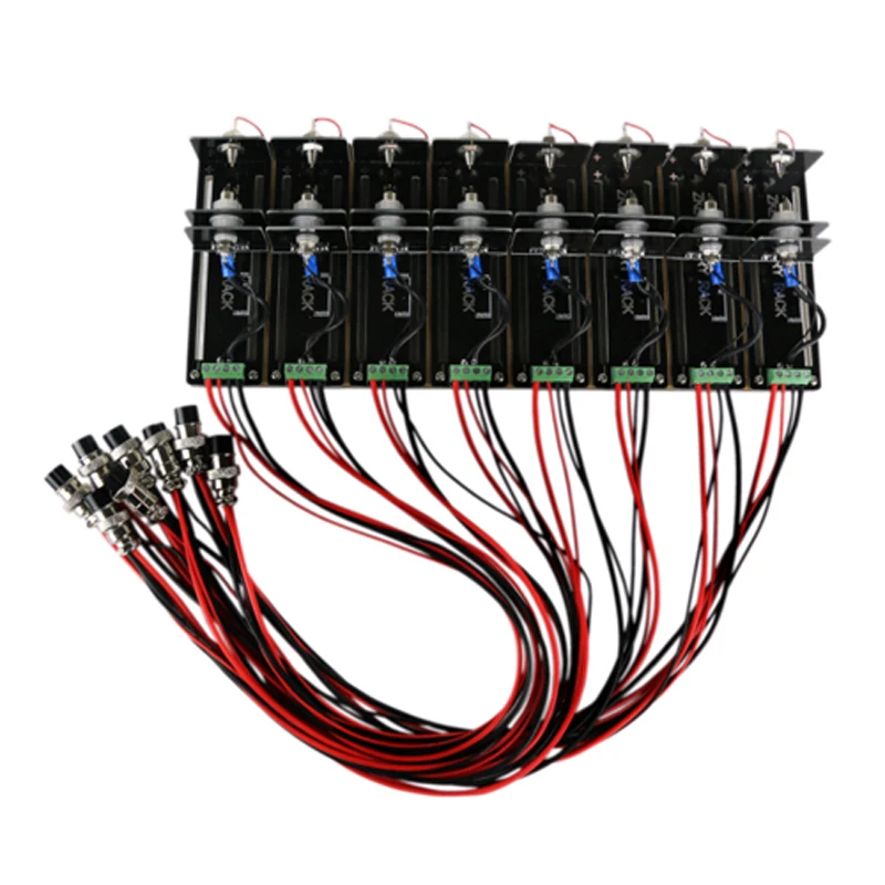 8 Channel 4-wire Test Stand Battery Holder for 32650/26650/18650 /AA/ AAA/ Lithi