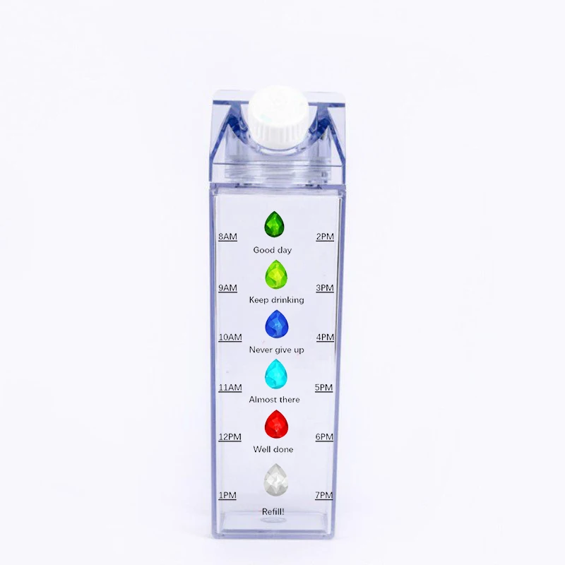 1000ML励志牛奶杯效果图