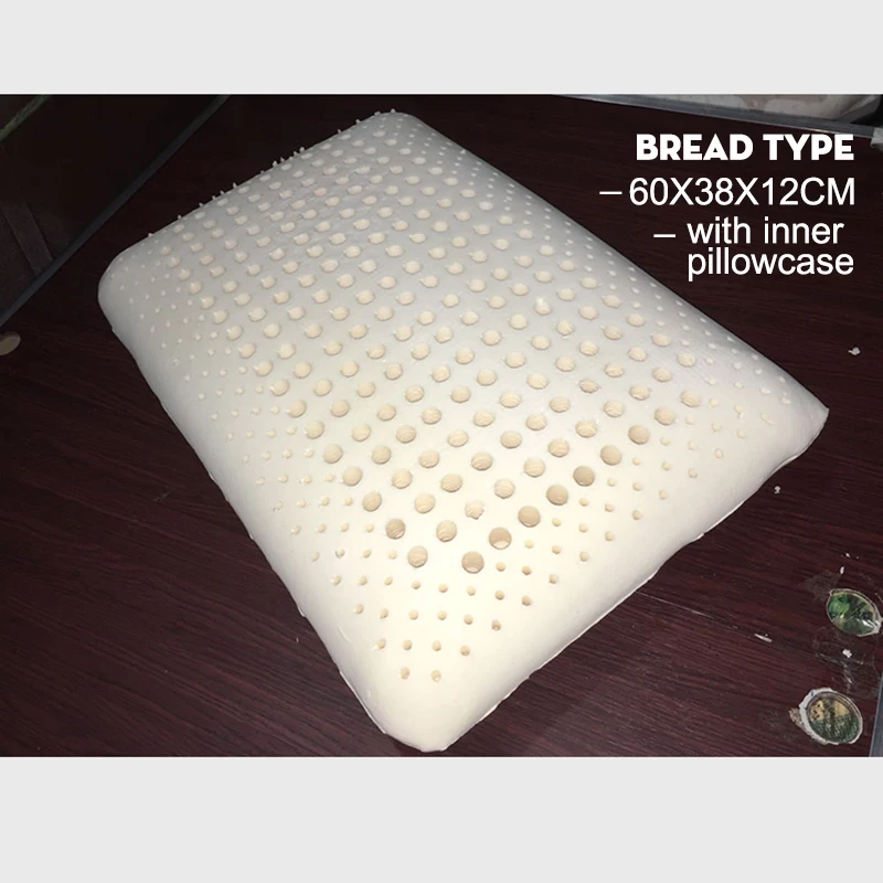 Original Sri Lanka Imported Natural Latex Pillow Slight Defects Remedial Neck Protect Vertebrae Health Care Orthopedic Pillow
