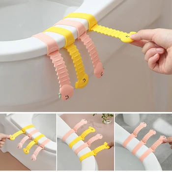 

Toilet Lid Opener Household Toilet Handle Artifact Toilet Sticker Portable Anti-Dirty Lift the Lid Lift Up Handle Drop Shipping