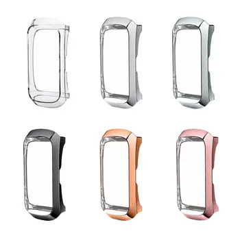 

360 Degree TPU Protector Protective Case Cover for Samsung Galaxy Fit SM-R370 Smart Bracelet Watch Plating Shell Accessories