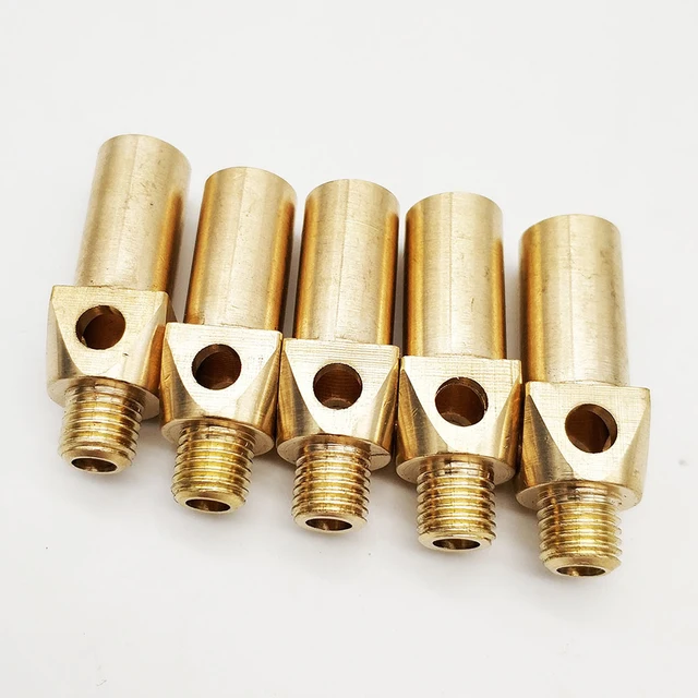 30 Pcs Solid Brass Gas Jet Burner Nozzle Tips - Replacement Heads For Wok Ranges & Stoves