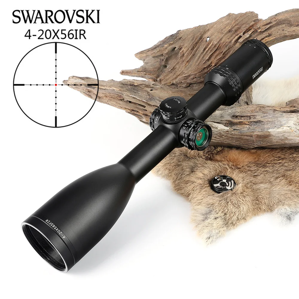 Имитация Swarovskl 4-20x56 SFIR оптические прицелы Mil Dot glass Crosshairs тактический прицел для