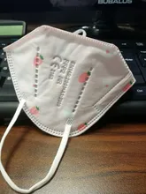 10-100 Uds FFP2 ffp2 5-capas Mascarillas 9-12 años los niños protectora de SEGURIDAD Homologada ffp2kn95 máscaras KN95 Filtro de polvo de sagornasapp