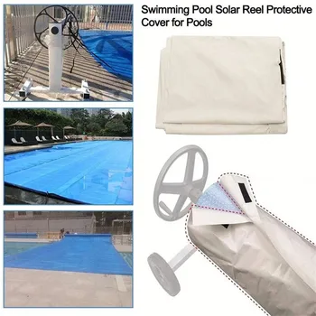

Swimming Pool Cover Outdoor Dustproof Waterproof UV Protective Pool Solar Roller Cover Solar Blanket Swimming Tool piscina New