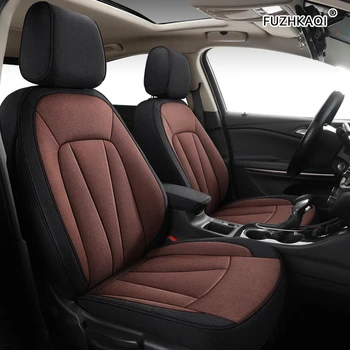 

FUZHKAQI Custom FLAX car seat covers set For MAZDA ATENZA 6 CX-7 CX-4 CX-5 Axela MAZDA 3 8 2 5 CX-9 CX-3 Automobiles Seat Cover
