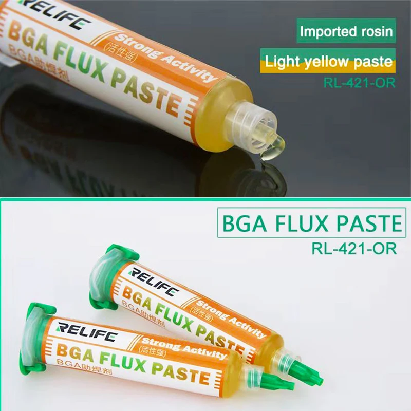 800 RL421OR BGA flux paster strong activeity type for mobile repair (8)