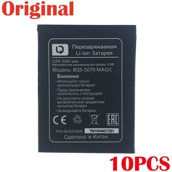 

100% Original 2000mAh 10PCS BQS-5070 MAGIC Battery for BQ5070 BQS5070 BQS 5070 Nous NS 5004 High Quality Battery+Tracking Number