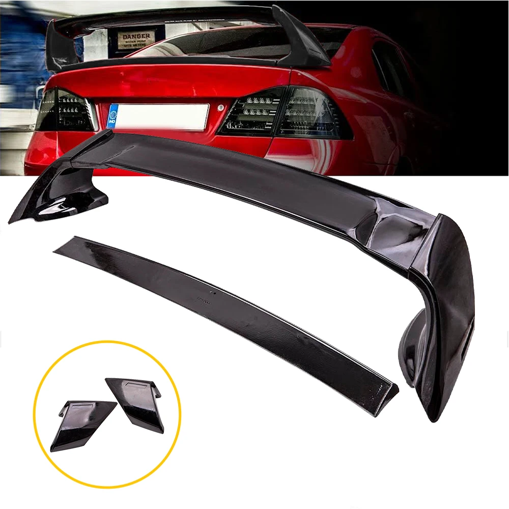 Для Honda Civic FD2 седан 4 двери 2006 2011 поперечных брусках крашеные в черный цвет ABS