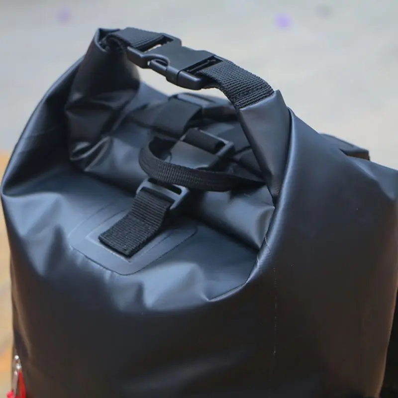 Водонепроницаемый сухой мешок открытый двойные плечевые ремни pvc мешок дрейфующий Альпинизм походный рюкзак аксессуары
