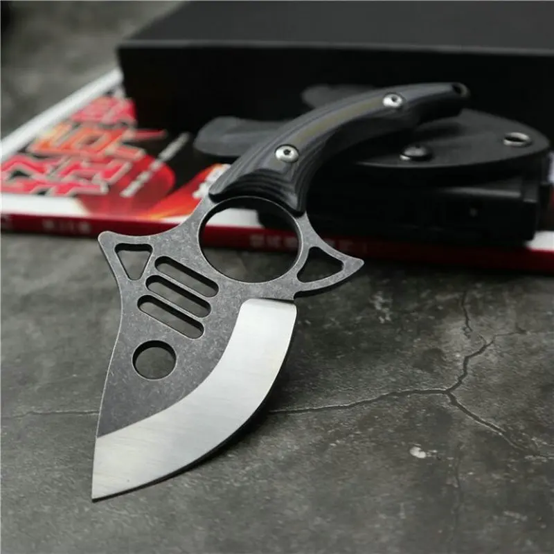 Trskt подарочные ножи Karambit охотничий нож Тактический коготь Шейный нож s походные ножи для самообороны для выживания Прямая поставка