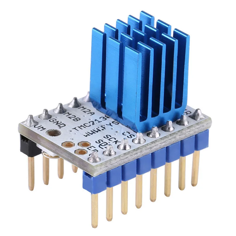 TMC2208 шаговый двигатель драйвер Stepstick Mute Driver MKS 3d принтер части SKR с отверткой
