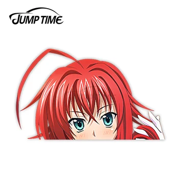 

Jump Time High School DxD Rias Gremory 158 Cute Anime Girl Peeker Vinyl Decal Window Waifu Car Stickers