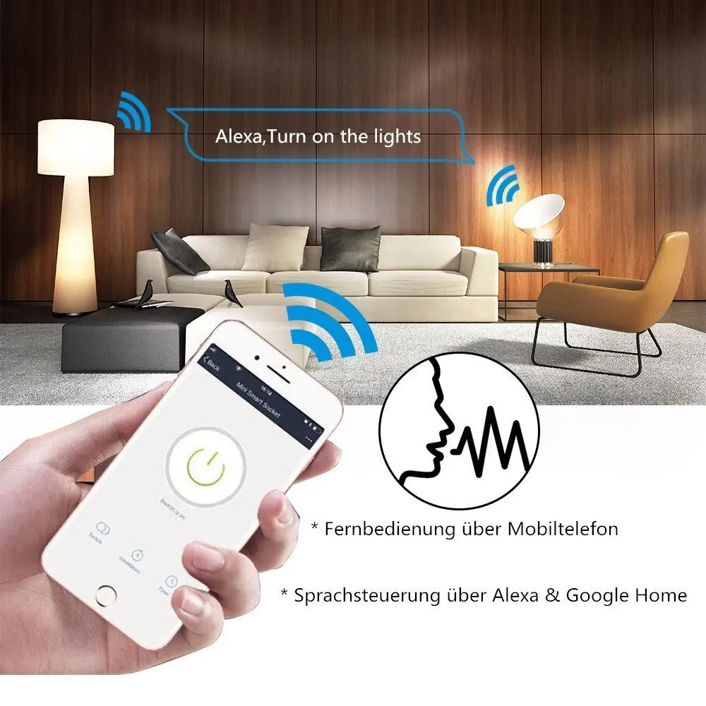 Wifi Smart power Plug Mini EU розетка 16A выход мониторинг энергии голосовой пульт дистанционного управления домашний комплект работает с Alexa Google Home IFTTT