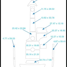 2013 Moomba Mobius LSV плавать шаг и кокпита Pad лодка EVA Тиковый настил 1/" 6 мм