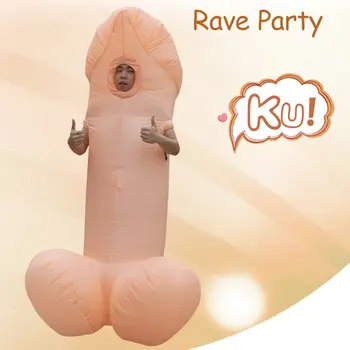 

Halloween Props Inflatable Model Inflatable Exquisite Doll Shape Inflatable Model Funny Performance Props