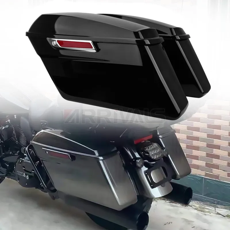 

Яркие жесткие седельные сумки для мотоциклов с защелкой для Harley Touring 2014-2021 2020 2019 2018 2017 2016 2015 2014