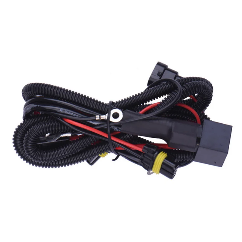 

YY 40A Relay 9005 9006 H1 H3 H7 H11 D2H Relay Harness Wire Extension Cable Xenon Light Controller H7 Socket Adapter Plugs