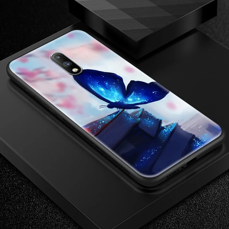 Закаленное стекло чехол для iPhone 5 5S SE 6 6S 7 8 Plus X XR XS MAX Printed Animal для OnePlus 3 3T 5 5T 6 6T 7 7 Pro защита Funda