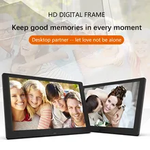10,1 дюймовый светодиодный экран с подсветкой HD 1280*800 цифровая фоторамка электронный альбом для фотографий музыкальный фильм полная функция хороший подарок