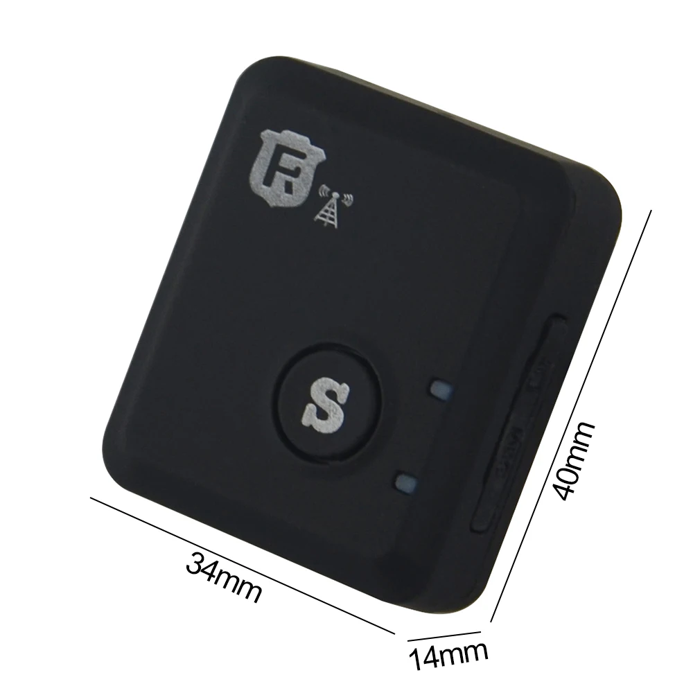 Мини-трекер RF-V6+ GPRS мотоциклетный автомобильный трекер LBS GSM локатор GSM станция расположена SOS сигнализация LBS трекер без gps-модуля