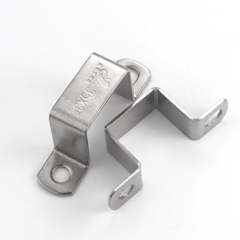 304 Stainless Steel Thickened Square Rectangular M-Shaped Horseback Pipe Saddle Clamp Buckle Throat Hoop throat clamps pipe clamps Various Kinds Of Models