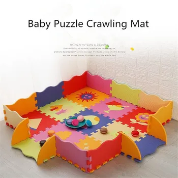 

Baby Crawling Play Mat Foam Kids Rug Puzzle Mat Animal Detachable Carpet Toys Children's Mat Playmat Developing Mat For Nursery