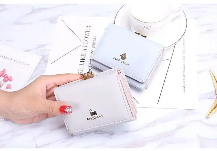 Женский кошелек, Маленький модный брендовый кошелек из искусственной кожи, женские и женские карты, женские сумки-клатчи, Дамский и женский кошелек