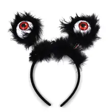 Светящаяся повязка на голову для Хэллоуина, детские игрушки, забавные повязки на голову, реквизит для выпускного, аксессуары для волос, головной убор