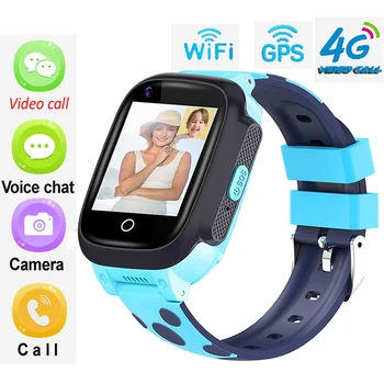 

Y95 Child Phone Smart Watch 4G WiFi HD Video Call GPS Positioning Anti-Lost Smart Watch 680Mah Long Standby Kids Smart Wristband