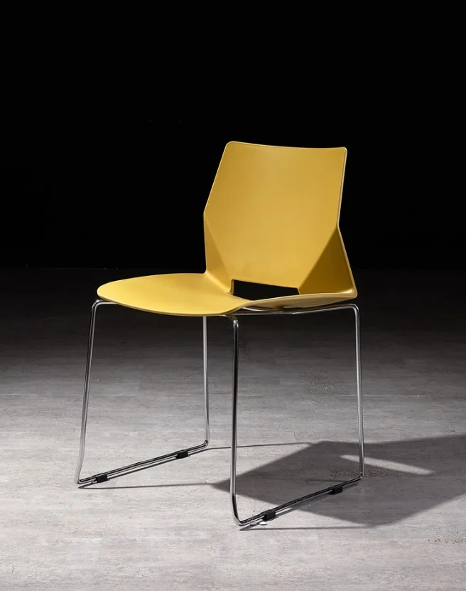 

100pcs Easy-to-Store Events Chair / Colorful Plastic Seat Options / Metal Feet with Nickel Plating Satin Finish