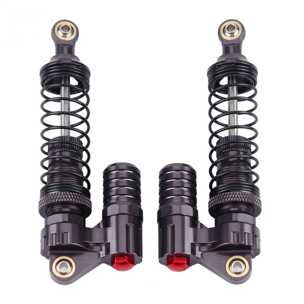 

1Pair 100mm Aluminium Alloy Car Damper CNC Machining Aluminum RC Shock Damper For Axial SCX10 D90 Car-4 1/10 1/8 RC Crawler