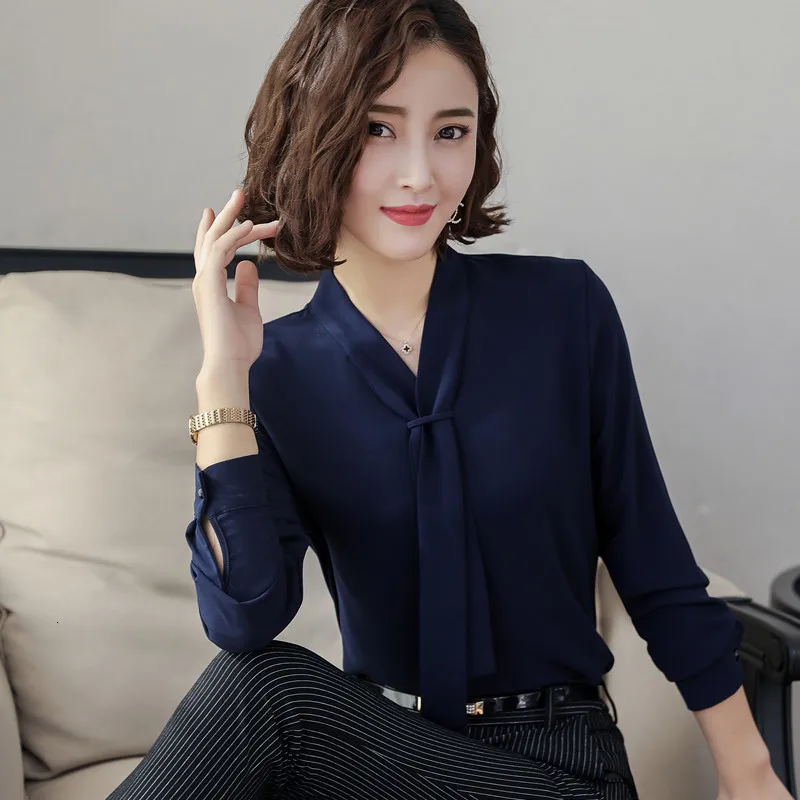 New Temperament Women's Blouses, Formal Clothing Long Sleeves Shirt Office Ladies Blouse Womens Tops Maternity Clothes