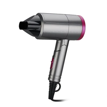 

Voltage Hair Dryer for Home and Travel Use Folding Handle Blow Dryer with Tourmaline Ceramic Thermostatic Negative Ion Hair Drye