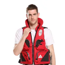 Рыболовный жилет ночного видения, водонепроницаемый стоячий воротник для женщин и мужчин, многокарманный жилет для плавания и дрифтинга, безопасный жилет для рыбалки Рыболовный жилет ночного видения, водонепроницаемый стоячий воротник для женщин и мужчин, многокарманный жилет для плавания и дрифтинга, безопасный жилет для рыбалки