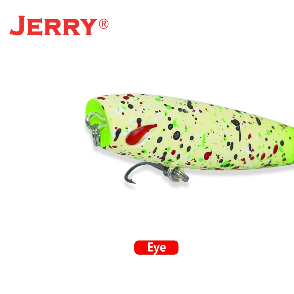 Jerry Stopper Floating Popper Artificial Topwater Bait Ultralight