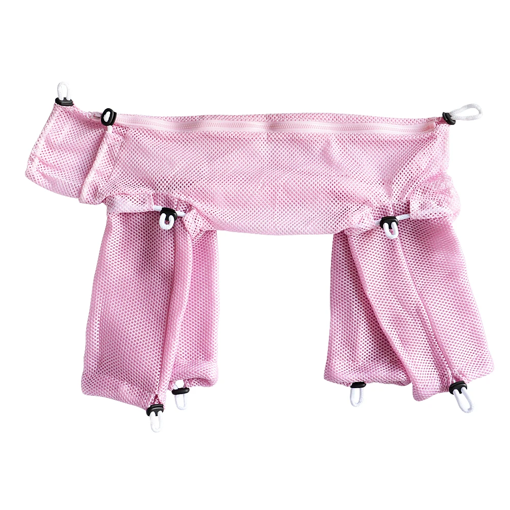 Mesh Cat Bathing Bag Cats Grooming Washing Bag Cat Bath Shower Clean Bag For Nail Trimming Injecting Anti Scratch Bite Restraint Mesh Cat Bathing Bag Cats Grooming Washing Bag Cat Bath Shower Clean Bag For Nail Trimming Injecting Anti Scratch Bite Restraint
