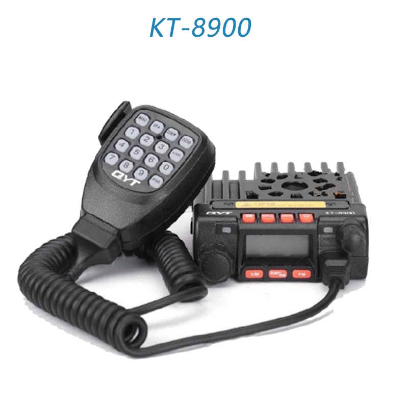 walkie talkie set Mini Moblie Radio QYT KT-8900 Dual Band 136-174/400-480MHz high power Transceiver 25W Walkie Talkie 2 way radio Walkie Talkie