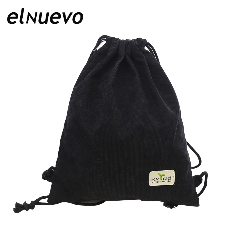 

Women Men Drawstring Bags Women Canvas Backpack High Quality Canvas Beach Bag Bohemia Bundle Pocket Travel Softback Sac A Dos