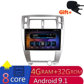 

10" 4G RAM 2.5D IPS 8CORE Android 9.1 Car DVD Multimedia Player GPS for Hyundai Tucson 2006 2007-2010 2012 2013 radio navigation