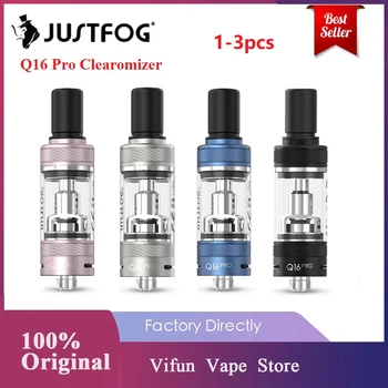 

Original JUSTFOG Q16 Pro Clearomizer & 1.9ml Atomizer & 1.6ohm Coil Head & 16mm Diameter for JUSTFOG Q16 Pro Mod Ecig Vape Tank