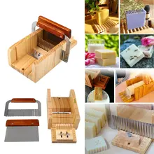 3pcs Professional Adjustable Handmade Wood Soap Mold Slicer Tools Kits