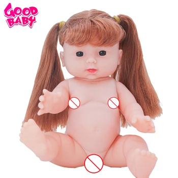 

12 inch Realistic Reborn Baby Doll Vinyl Material Dolls Full Body Silicone Baby Dolls Handmade Lifelike Newborn Baby Doll -Girl