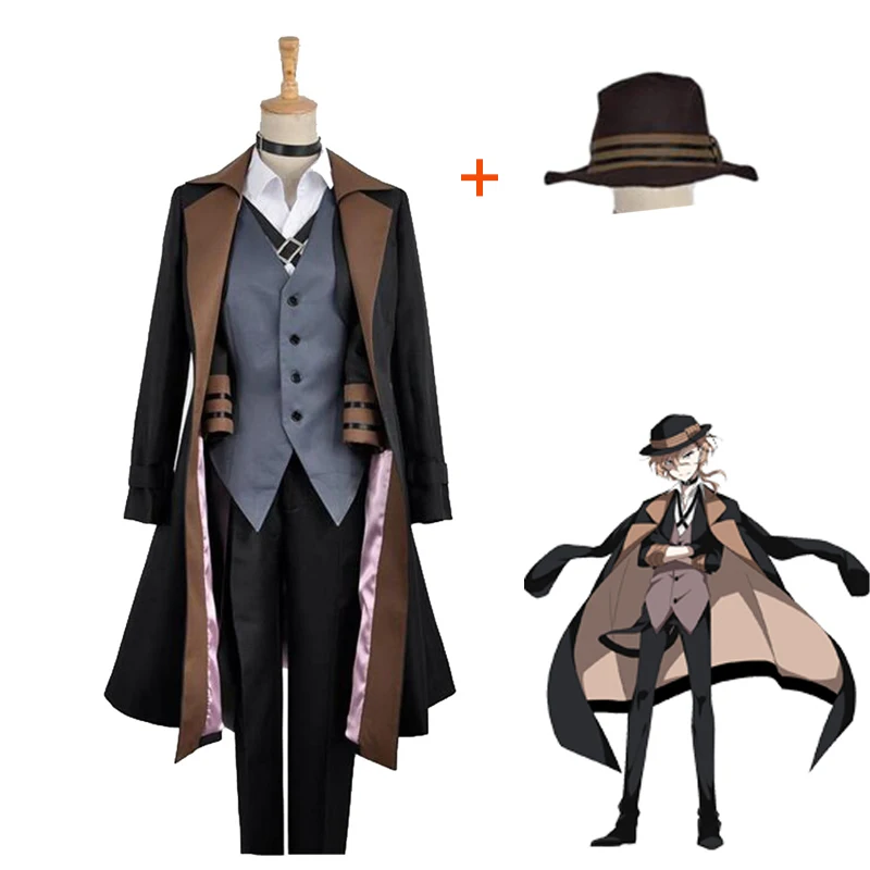 

Anime Chuya Nakahara Cosplay Bungou Stray Dogs Costume Port Mafia Anime Cosplay Bungou Stray Dogs Chuya Nakahara Costume