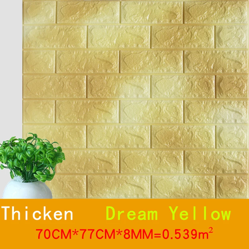 70*77 3D плиточная панель наклейка на стену DIY пенопластовые наклейки школа детский сад Настенные обои-покрытие детская спальня декор для гостиной