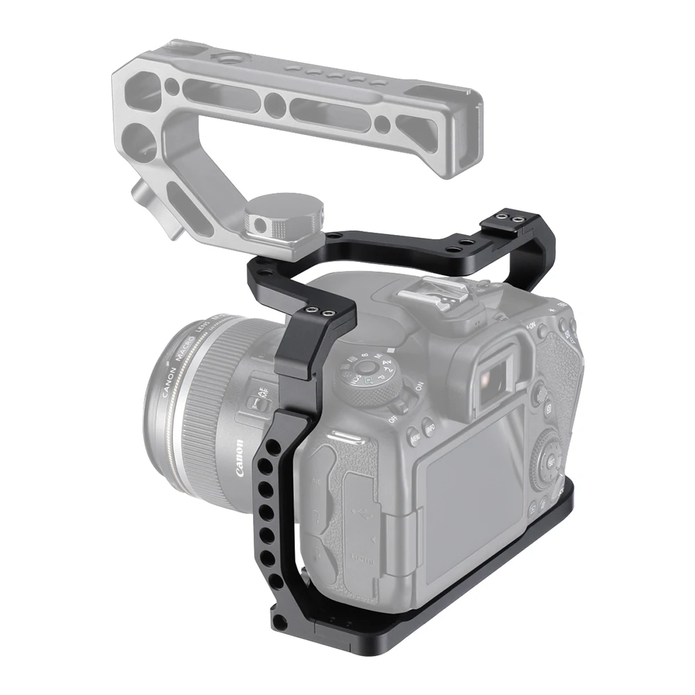 Клетка UURig для камеры Canon EOS 90D/80D/70D с отверстием позиционирования Arri винт 1/4 3/8