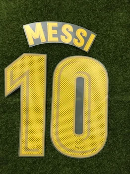 

1718 Player Big Holes #10 MESSI Nameset Printing Soccer Patch