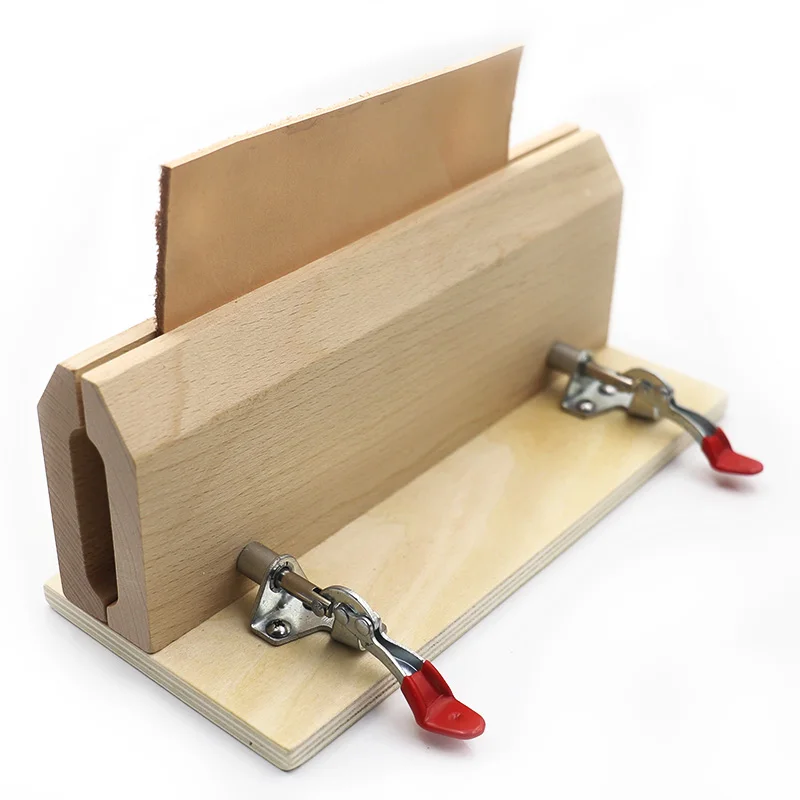 Кожа diy швейный инструмент ручной работы деревянная кожа Зажим кожа сшивание фиксированный зажим швейная сумка инструмент деревянная рамка ручной работы