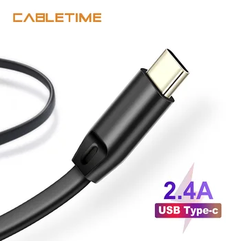 

Cabletime USB Type C Cable USB C Charge Cord Type C Fast Charging Mobile Cable for Oneplus Samsung S10 Huawei Nintendo N151