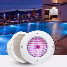 Venda quente led incorporado piscina com transformador 12v abs rgb mutável à prova dip68 água luzes subaquáticas ip68 incorporado waterscape luzes